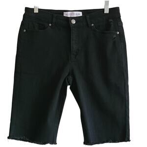 CALLED‎ TO SURF Bermuda Raw Hem Black Shorts Women's XL